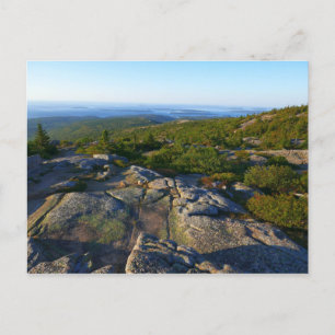 Carte Postale Matin au sommet du mont Cadillac à Acadia