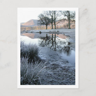 Carte Postale Matin d'hiver : Strandshag Bay, Derwentwater