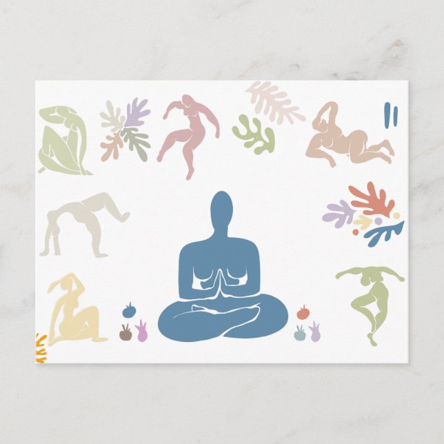 Carte Postale Matisse Art Méditation (Devant)