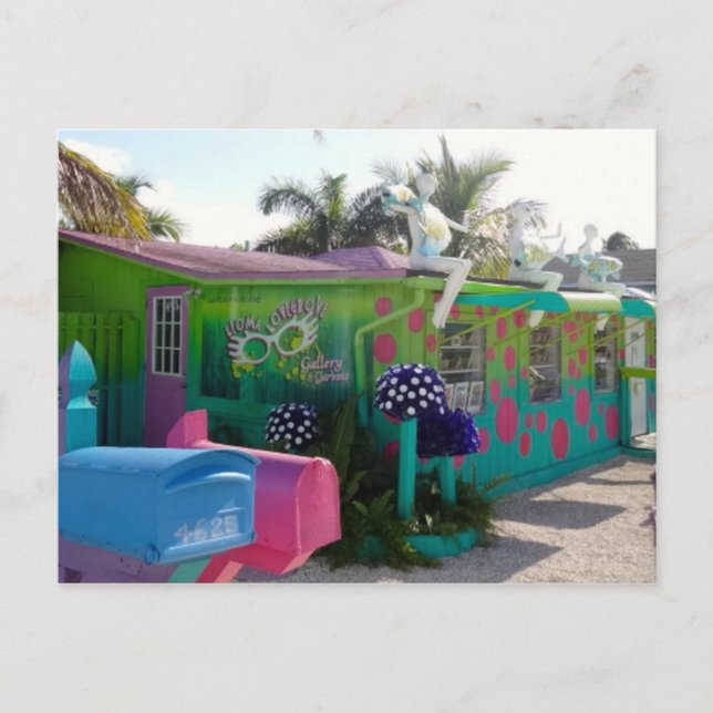 Carte Postale Matlacha Pine Island de couleur Floride (Devant)