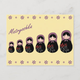 Carte postale Matryoshka