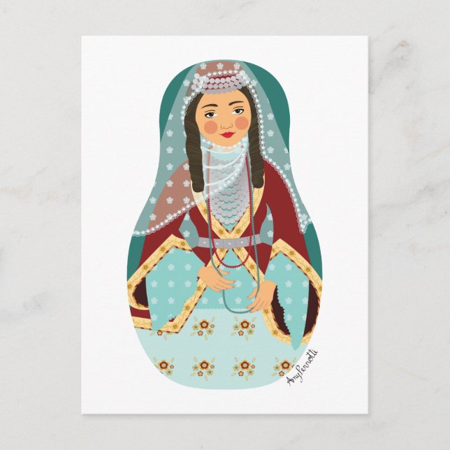 Carte postale Matryoshka arménienne (Devant)