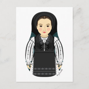 Carte postale Matryoshka roumain