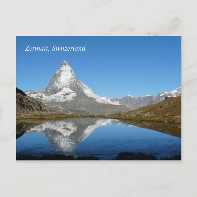 Carte postale Matterhorn Zermatt Suisse (Devant)