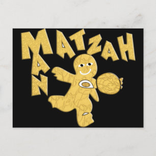 Carte Postale Matzah Man