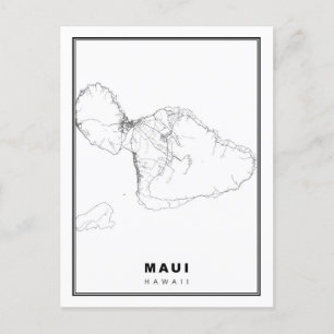 Carte Postale Maui