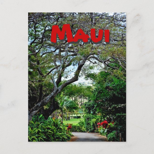 Carte Postale Maui Hawaii (Devant)