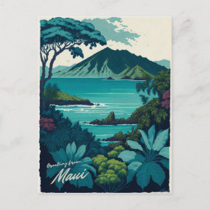 Carte postale Maui, Hawaii