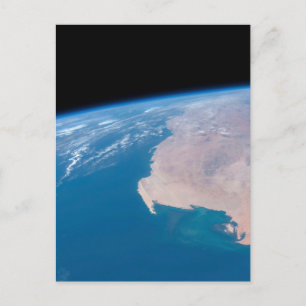 Carte Postale Mauritanie et Sahara occidental au large de la côt