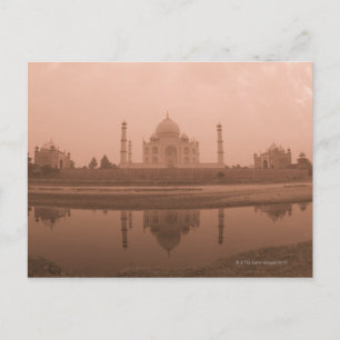 Carte Postale Mausolée au bord de la rivière, Taj Mahal, Agra