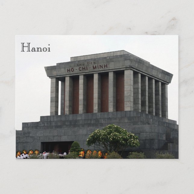 Carte Postale mausolée de Hanoï (Devant)