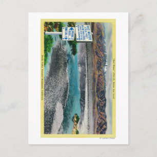 Carte Postale Mauvaise eau au monument national de Death Valley