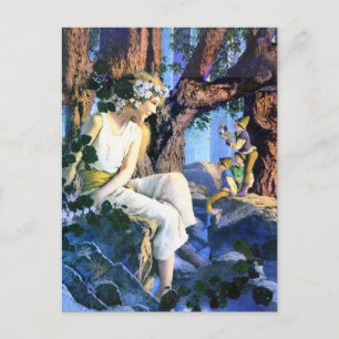 Carte Postale Maxfield Parrish's Fair Princess et les Gnomes