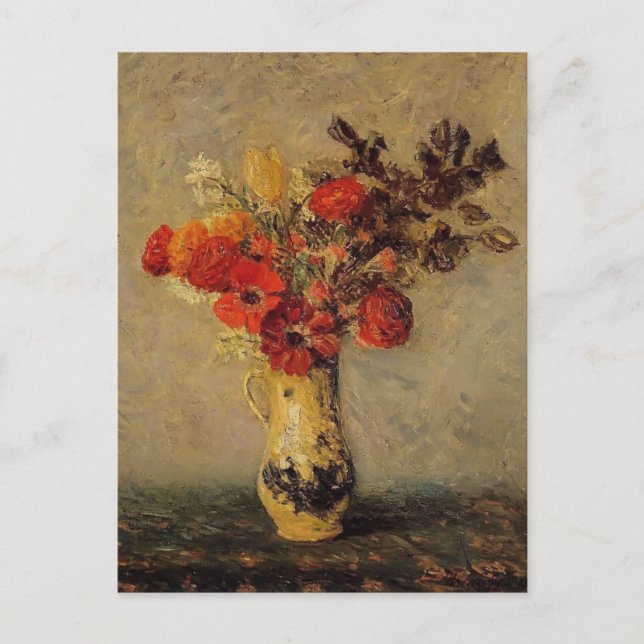 Carte Postale Maxime Maufra - Fleurs de printemps (Devant)