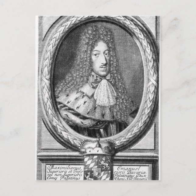 Carte Postale Maximilian II Emanuel (Devant)