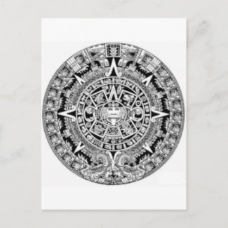 Carte Postale Maya Calander