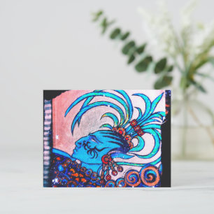 Carte Postale Mayan Elf : Défiance