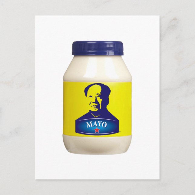 Carte Postale MAYO - nouvelle mayonnaise chinoise (Devant)