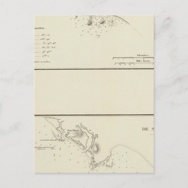 Carte Postale Mazatlan, Mexique (Devant)