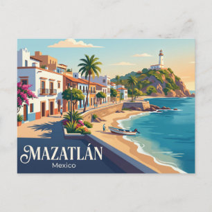 Carte Postale Mazatlán Mexique