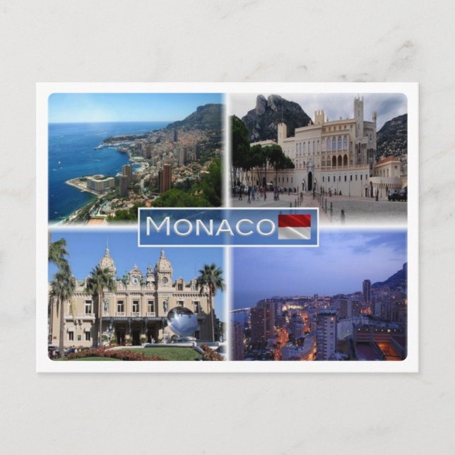 Carte Postale MC Monaco - Montecarlo - (Devant)