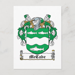 Carte Postale McCabe Family Crest