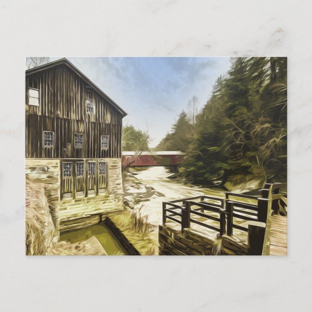 CARTE POSTALE MCCONNELLS MILL STATE PARK - PENNSYLVANIA USA (Devant)