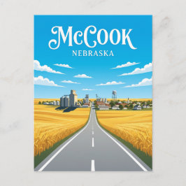 Carte Postale McCook États-Unis