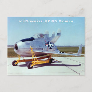 Carte postale McDonnell XF-85 Goblin