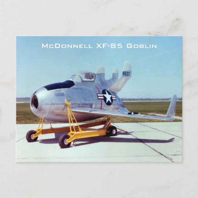 Carte postale McDonnell XF-85 Goblin (Devant)