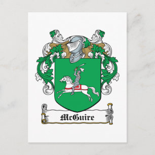 Carte Postale McGuire Family Crest