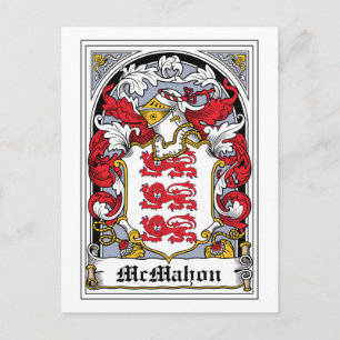 Carte Postale McMahon Family Crest