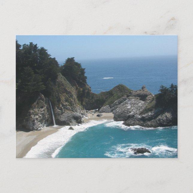 Carte Postale McWay Falls - Big Sur (Devant)