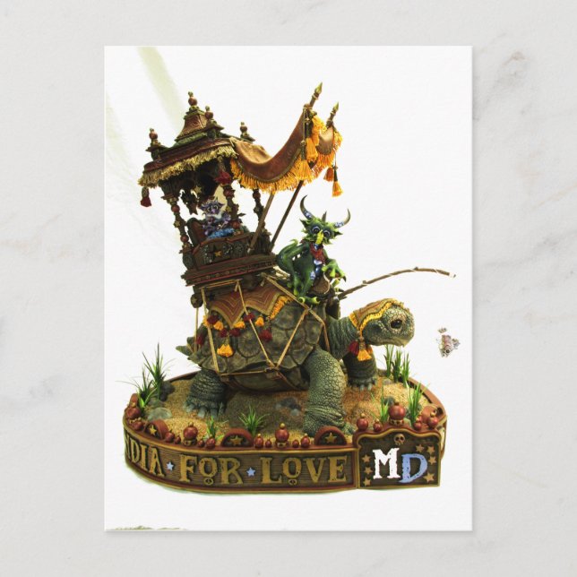 Carte postale MD India Dragons 2014 (Devant)
