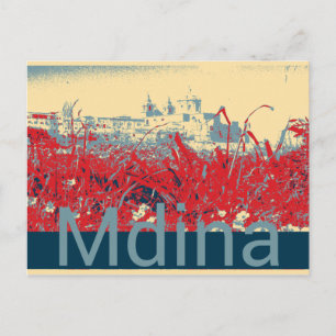 Carte Postale Mdina