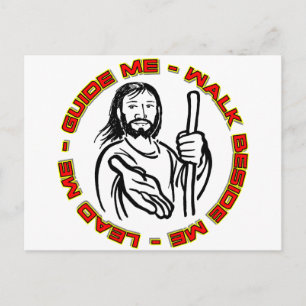 Carte Postale Me guider Marcher à côté de moi