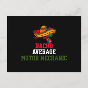 Carte Postale Mécanicien automobile moyen Nacho