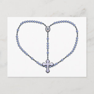 Carte Postale Médaille miraculeuse Rosaire
