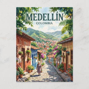 Carte Postale Medellín, Antioquia Colombie