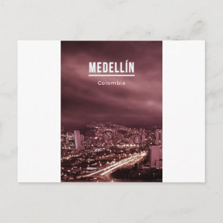 Carte Postale Medellin Colombie