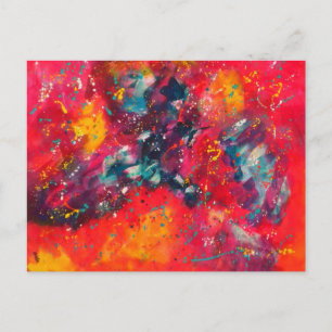 Carte Postale Méditation couleur