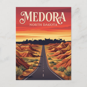 Carte Postale Medora États-Unis