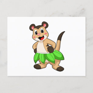 Carte Postale Meerkat à Ballet Dance