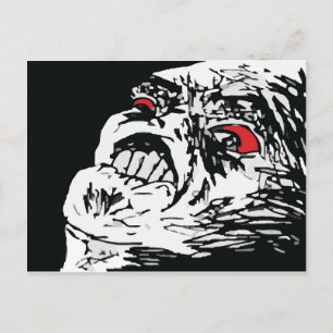 Carte Postale Mega Rage