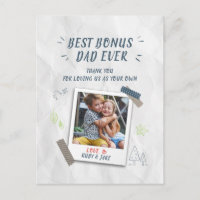 Meilleur Bonus Papa Stepdad Photo personnalisée