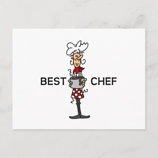 Carte Postale Meilleur chef (Devant)