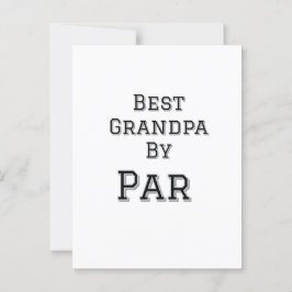 Carte Postale Meilleur grand-père par par simple père grand-père