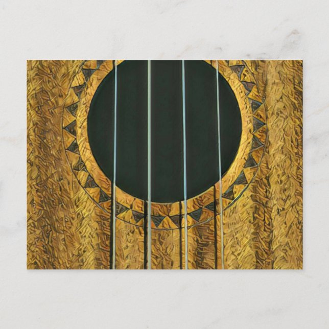 Carte Postale Meilleur guitariste de tous les temps (Devant)