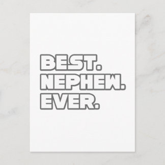 Carte Postale Meilleur Nephew jamais