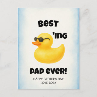 Carte Postale Meilleur Papa de Tous les Temps | Fête des Pères
